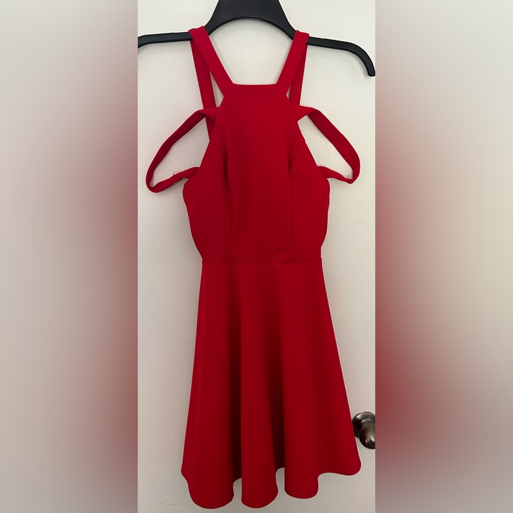 NWOT Red mini dress